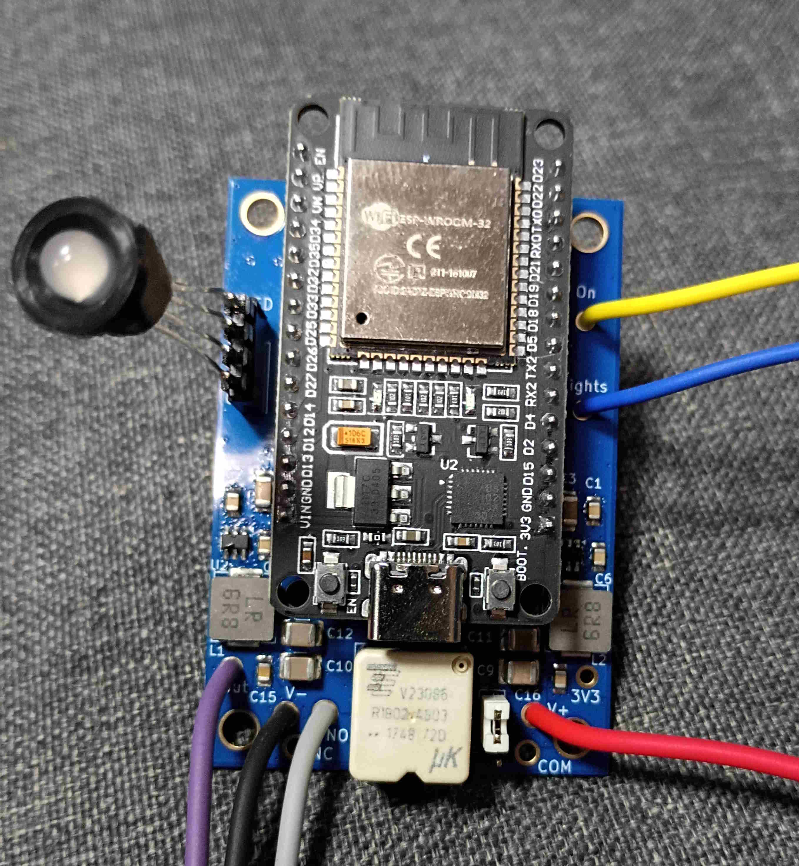 ESPDrive vehicle monitor PCB